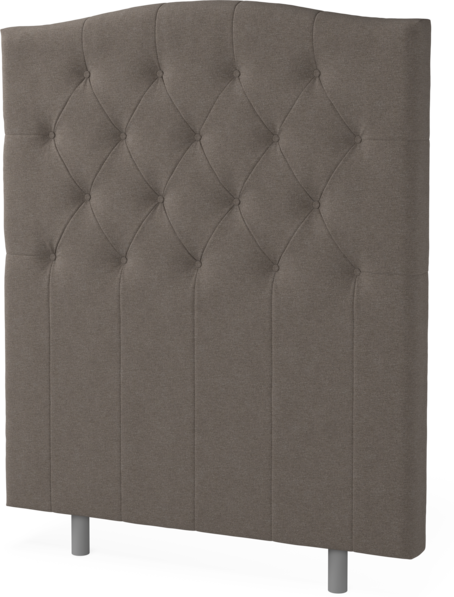 Energy Välvd - Sänggavel, 90-210 cm - Brun