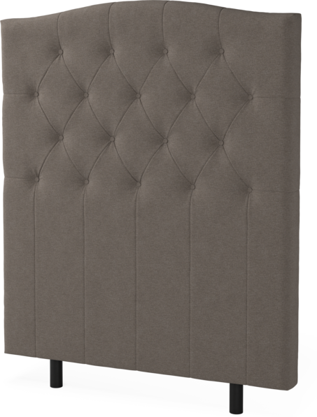 Energy Välvd - Sänggavel, 90-210 cm - Brun