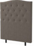 Energy Välvd - Sänggavel, 90-210 cm - Brun
