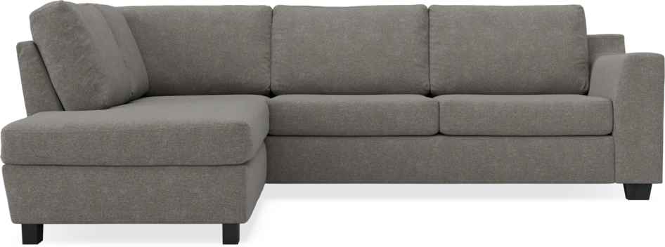 Friday - 2,5-sits soffa med divan vänster - Grå