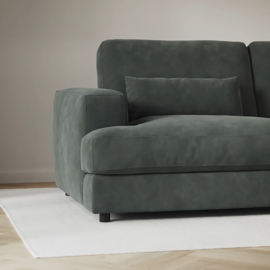 Noma - 3-sits soffa - Grå