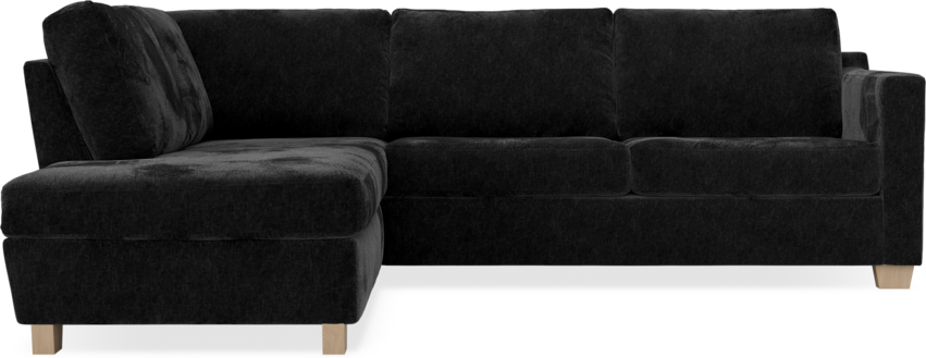 Friday - 2,5-sits soffa med divan vänster - Grå