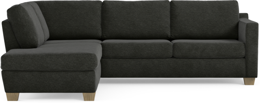 Friday - 2,5-sits soffa med divan vänster - Grå