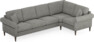 Eden - Hörnsoffa, 3+1-sits - Grå
