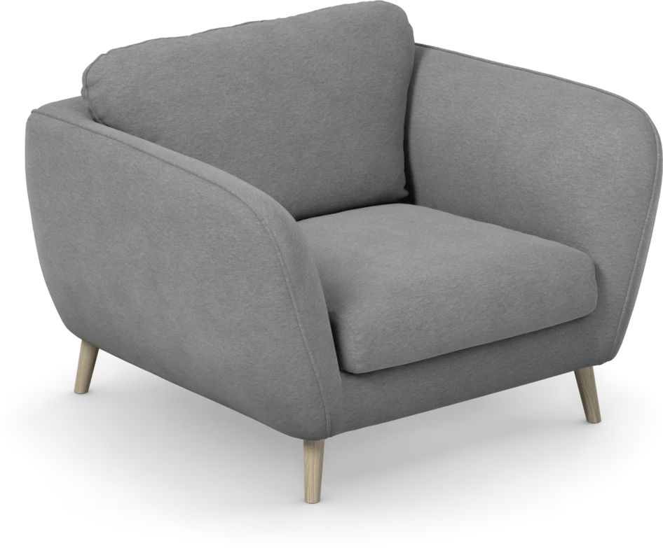 Madison Lux - Fåtölj, 70 cm - Grå