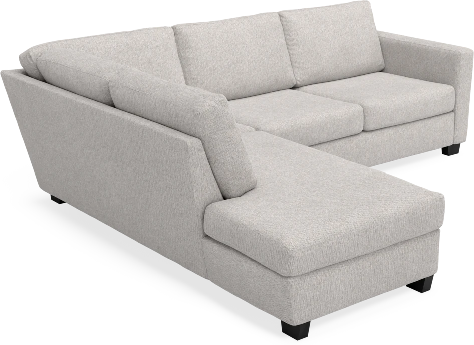 Friday - 2,5-sits soffa med divan vänster - Grå