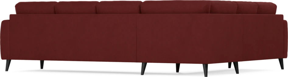 Eden - Hörnsoffa, 2+3-sits - Röd