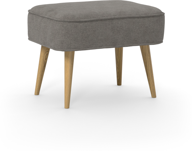 Cordelia - Fotpall - Grå