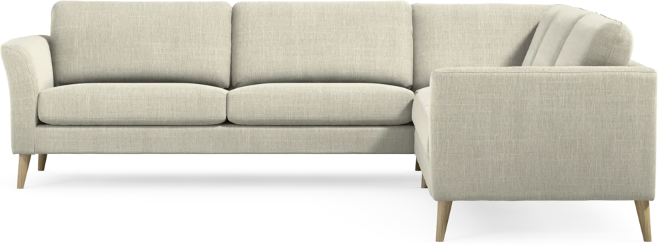 Bridge - Hörnsoffa, 3+3-sits - Beige