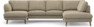 Madison Lux - 2-sits soffa med schäslong vänster och divan höger - Beige