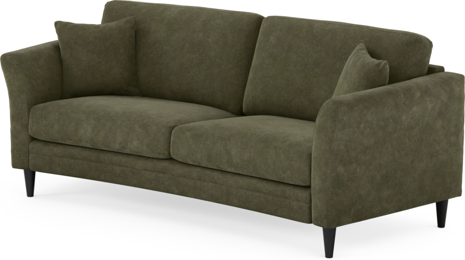 Eden - 2,5-sits soffa svängd - Grön