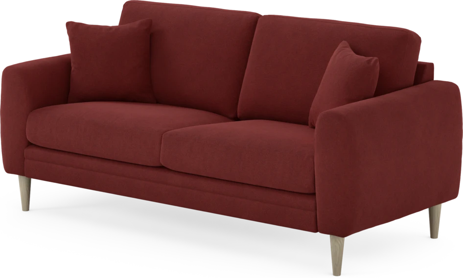 Eden - 2,5-sits soffa - Röd