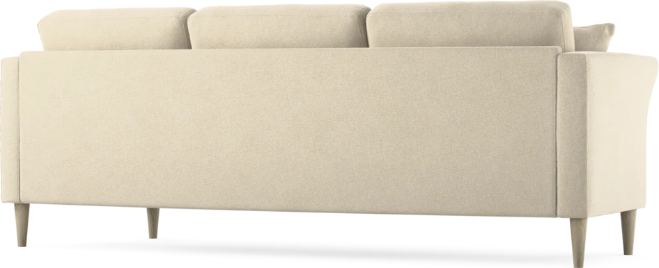 Eden - 3-sits soffa svängd - Beige