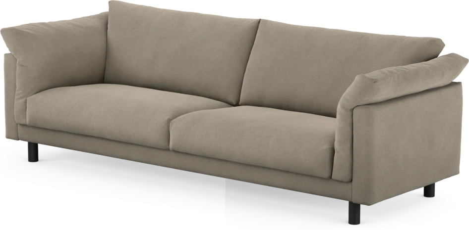 Cherrie - 4-sits soffa, fast klädsel - Beige