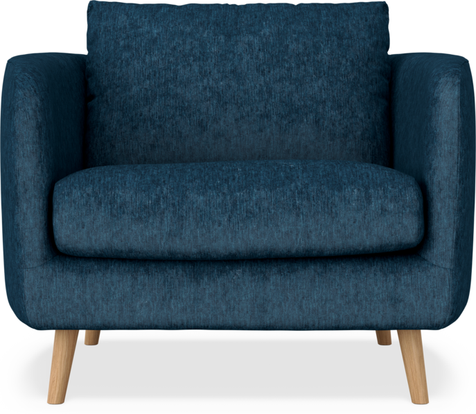 Madison Lux - Fåtölj, 70 cm - Blå