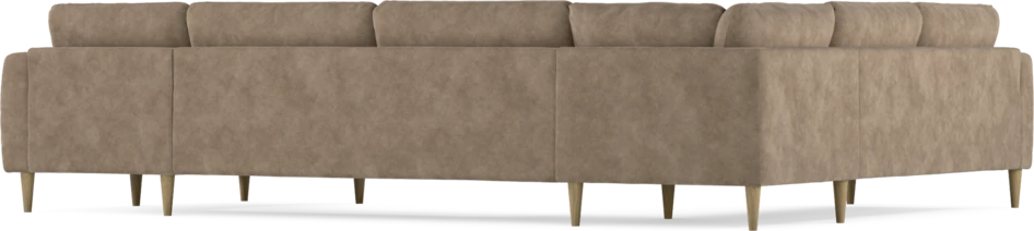 Bridge - Hörnsoffa, 2+3-sits med schäslong höger - Beige