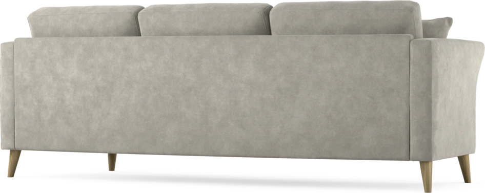 Eden - 3-sits soffa svängd - Grå