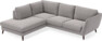 Madison - 2-sits soffa med divan vänster - Grå