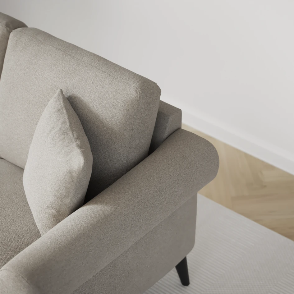 Eden - 3-sits soffa - Grå