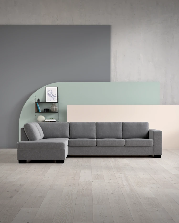 Nevada - 3-sits soffa med divan vänster - inspiration