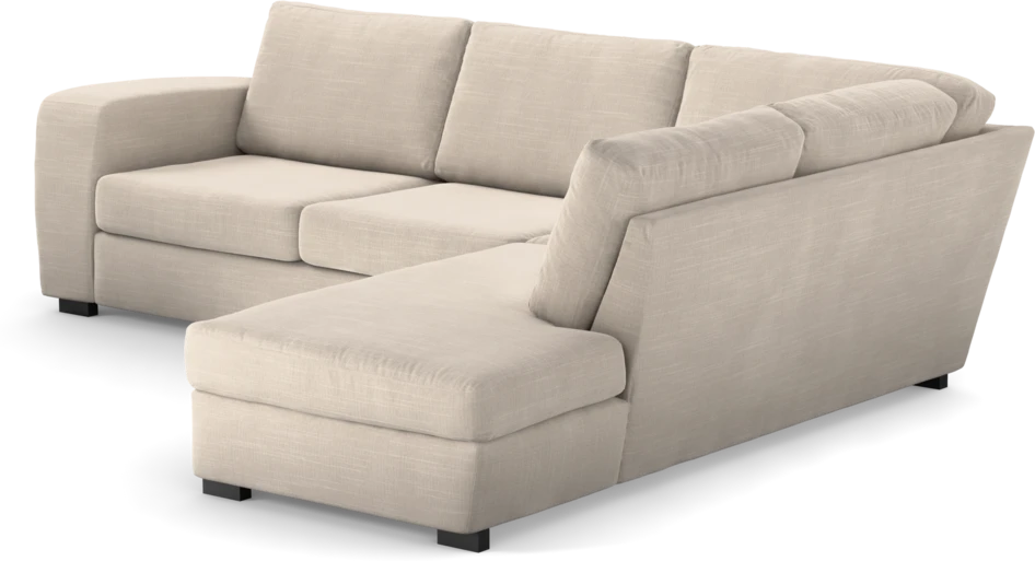 Friday - 2,5-sits soffa med divan höger - Beige
