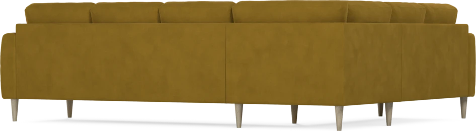 Eden - Hörnsoffa, 2+3-sits - Gul