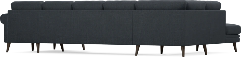 Eden - 3-sits soffa med divan vänster och schäslong höger - Blå