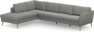 County - 3-sits soffa med divan vänster - Grå