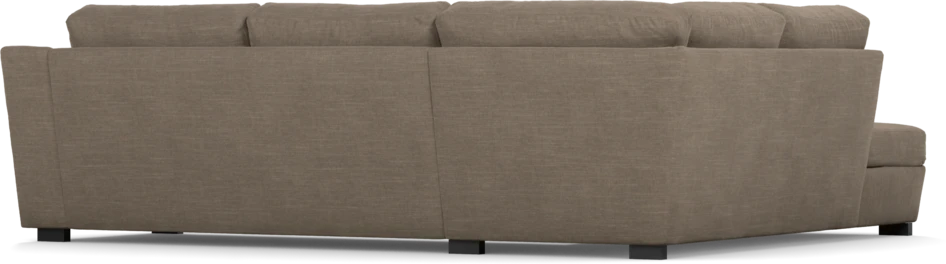 Friday - 2,5-sits soffa med divan vänster - Brun