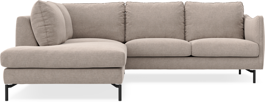 Madison - 2-sits soffa med divan vänster - Beige