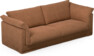 Cherrie Klädsel -  3-sits soffa - Röd