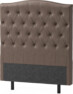 Delux Välvd - Sänggavel, 90-210 cm