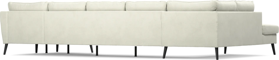 County - 4-sits soffa med divan vänster och schäslong höger - Vit