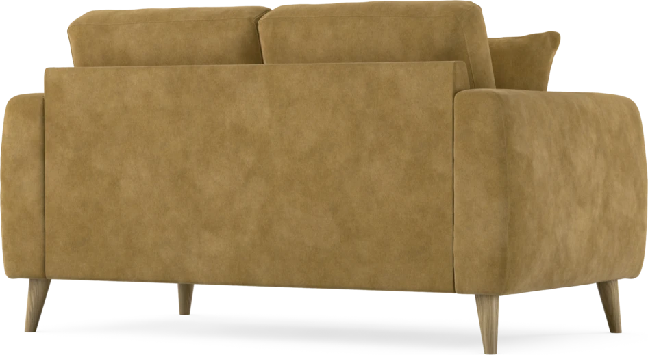 Eden - 2-sits soffa - Gul