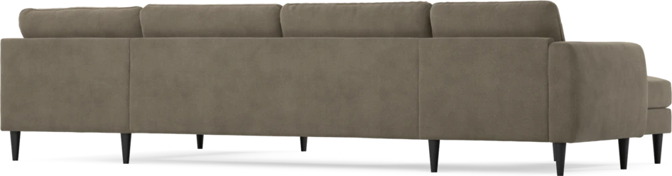 Bridge - 3-sits soffa med schäslong vänster och divan höger - Beige