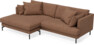 Harper - 4-sits med schäslong XL vänster - Orange