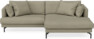 Harper - 4-sits med schäslong XL höger - Beige