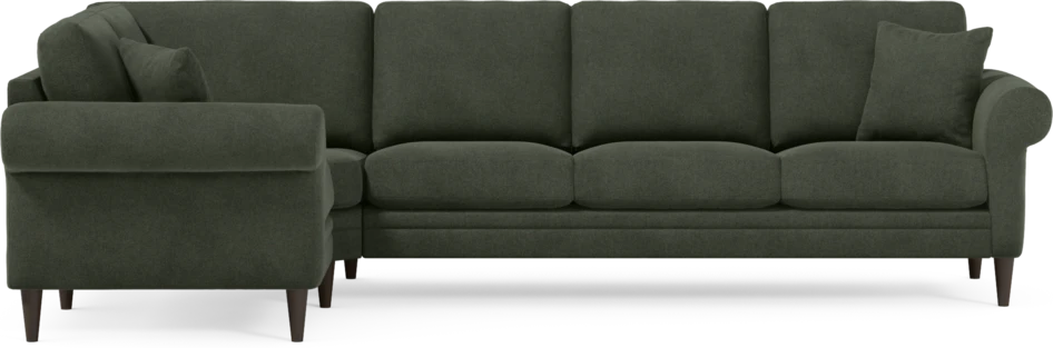 Eden - Hörnsoffa, 1+3-sits - Grön