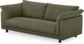 Cherrie - 2,5-sits soffa, hel dyna, fast klädsel - Grön
