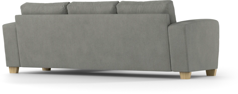 Friday - 3-sits soffa med schäslong höger - Grå