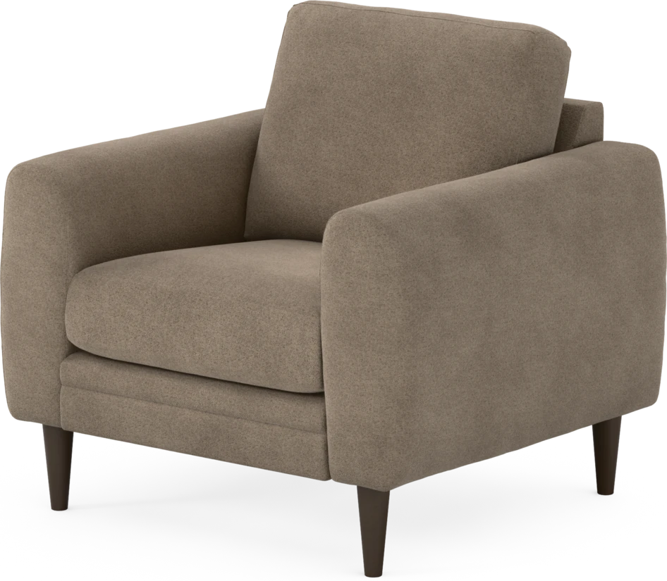 Eden - Fåtölj - Brun