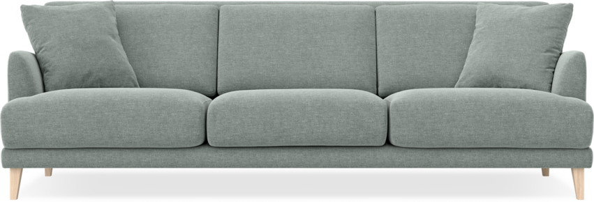 Macy Lux - 3-sits soffa XL - Grå