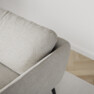 Madison Lux - 3-sits soffa med divan höger - Grå