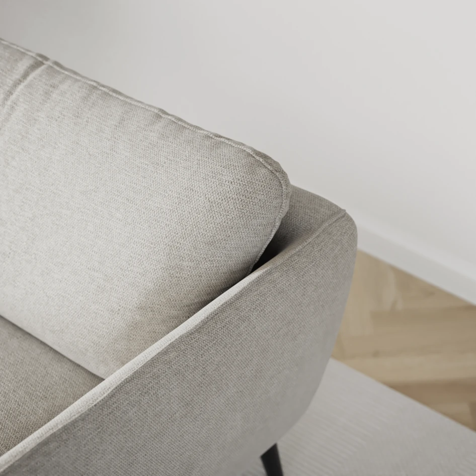 Madison - 2-sits soffa med divan vänster och schäslong höger - Grå