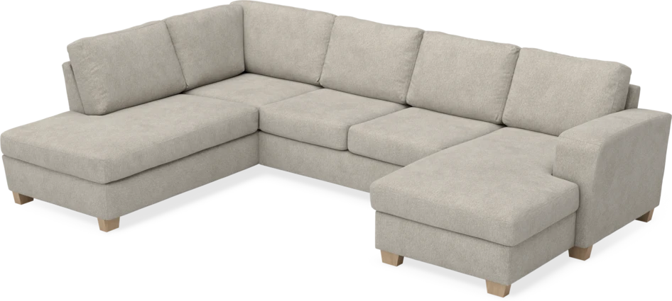 Friday - 3-sits soffa med divan vänster och schäslong höger - Beige
