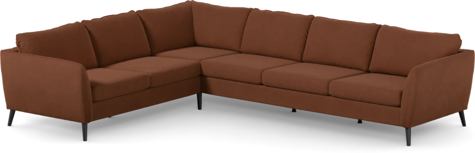 County - Hörnsoffa, 2+3-sits - Orange
