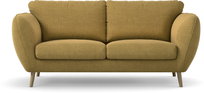 Madison Lux - 2-sits soffa - Gul
