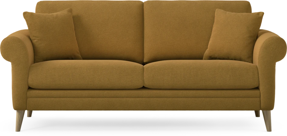 Eden - 2,5-sits soffa - Gul