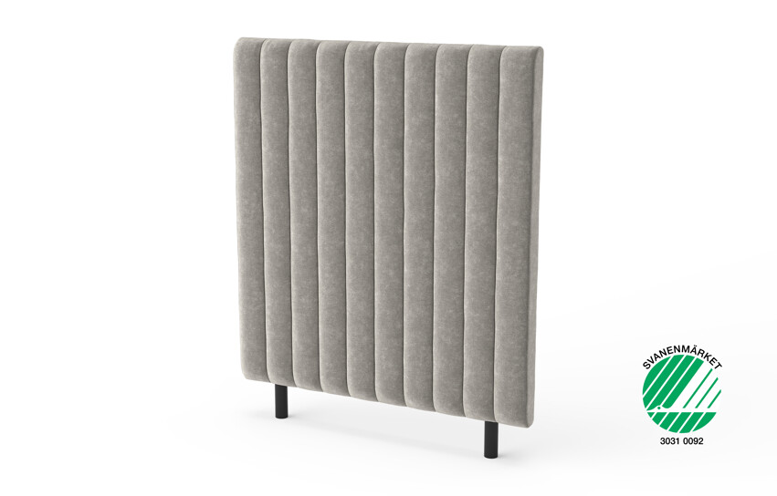 Malibu - Sänggavel, B 90-140 cm - Grå