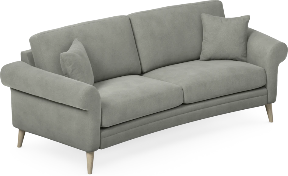 Eden - 2,5-sits soffa svängd - Grå